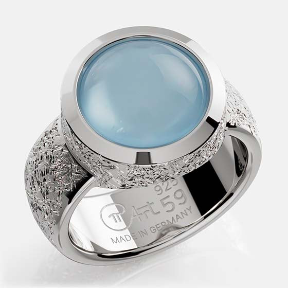 Ovalis Ring Aquamarine