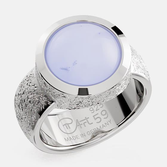 Ovalis Ring Lavender Agate